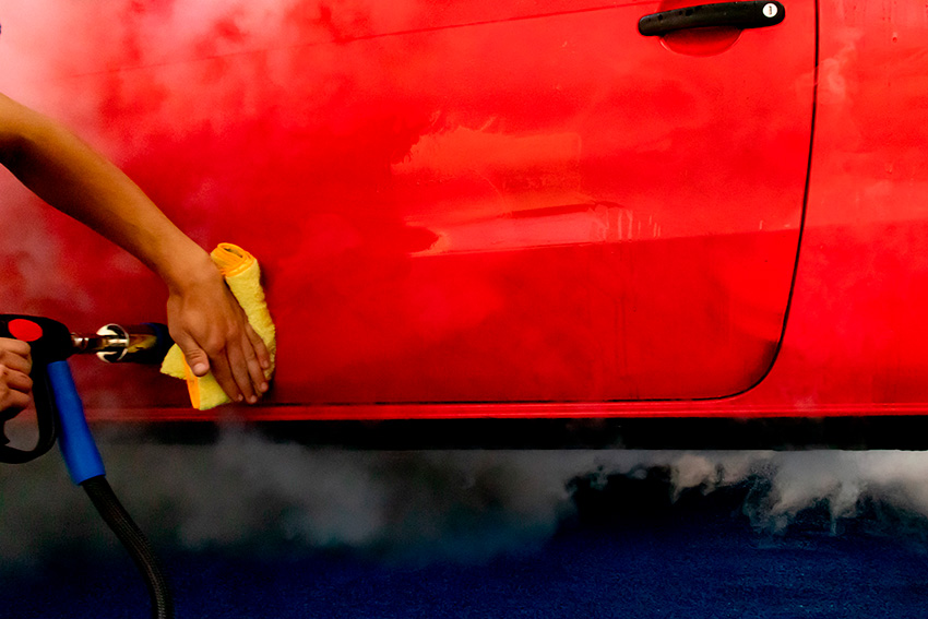 Lavadoras a vapor: versatilidade para limpeza interna e externa do veículo. | Jet Vap