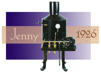 Ofeldt descobriu em 1926 a utilidade do vapor para limpeza