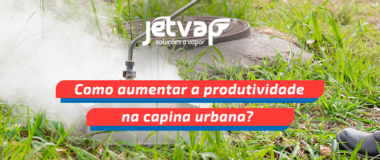 Como aumentar a produtividade na capina urbana? | Jet Vap - Lavadoras a Vapor